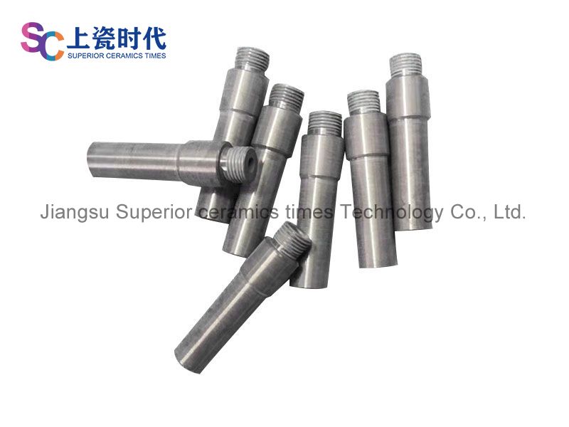 Silicon carbide threaded rod